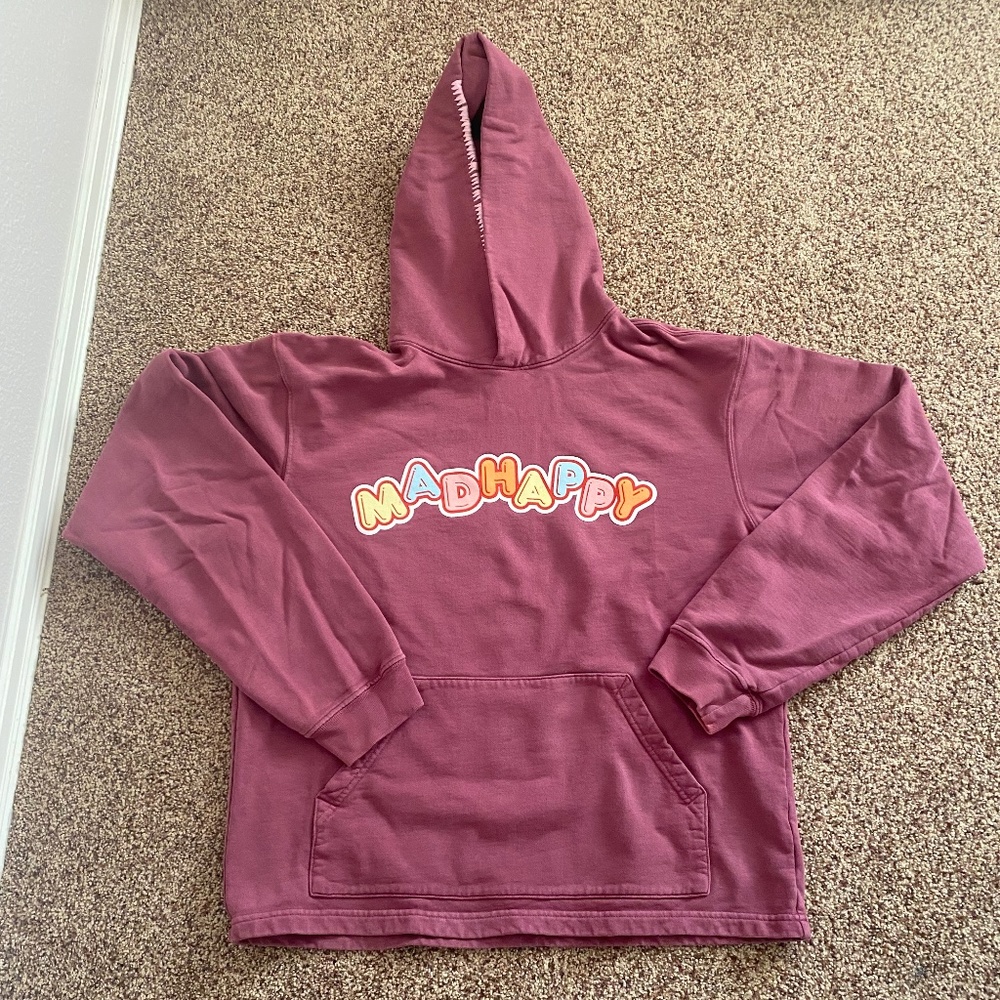 Madhappy bubble letter sweatshirt🩵🩷
